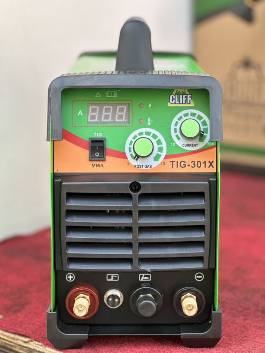 tig-301x-เขื่อมได้-2-in-1-tig-mma-เชื่อมอาร์ก้อน-เชื่อมธูป-น้ำหนักเบา-ประหยัดไฟฟ้า-เหมาะสำหรับช่างมืออาชีพ