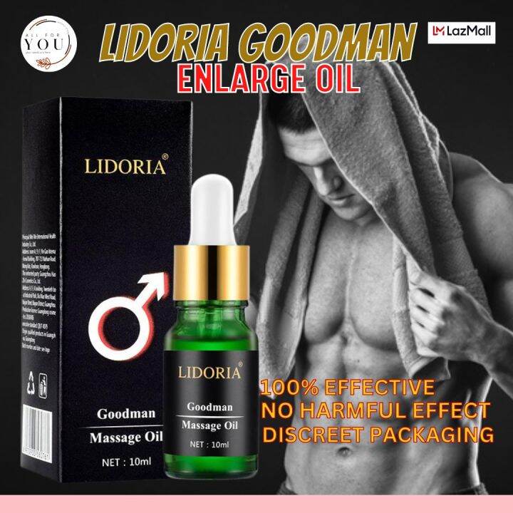 Lidoria Goodman Massage Oil 100 Organic Herbal Essential Penis