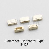 10PCS 0.8mm Connector SMT Horizontal Socket 2P 3P 4P 5P 6P 7P 8P 9P 10P 11P 12P Replacement of JST BMxxB-SURS-TF