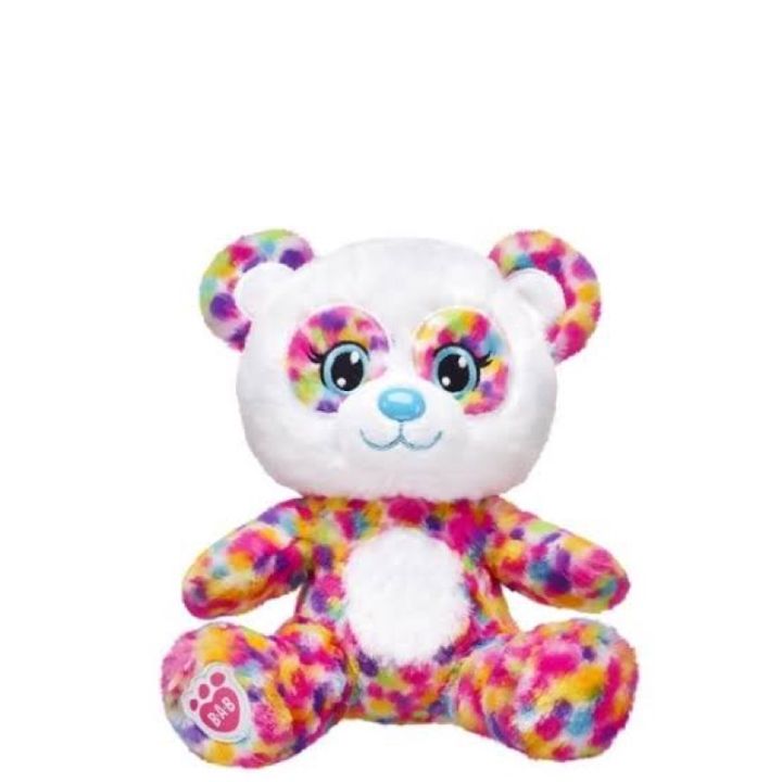 ตุ๊กตาบิ้วอะแบร์-ตัวเล็ก-smallfry-รุ่น-confetti-panda-build-a-bear-สินค้ามือสองสภาพดีนำเข้าจากอเมริกา