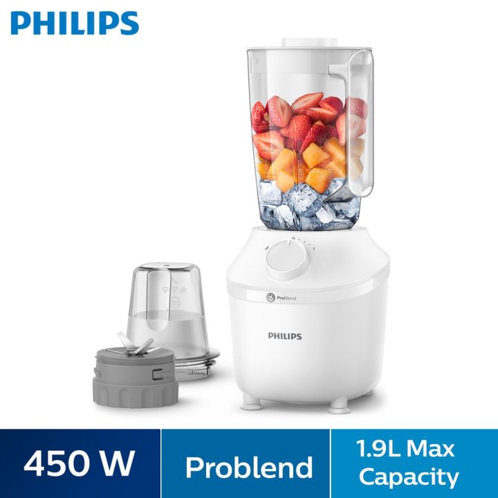 Philips Kitchen Appliances Philips High Speed Power Blender with ProBlend  Extreme Technology -HR3868/90