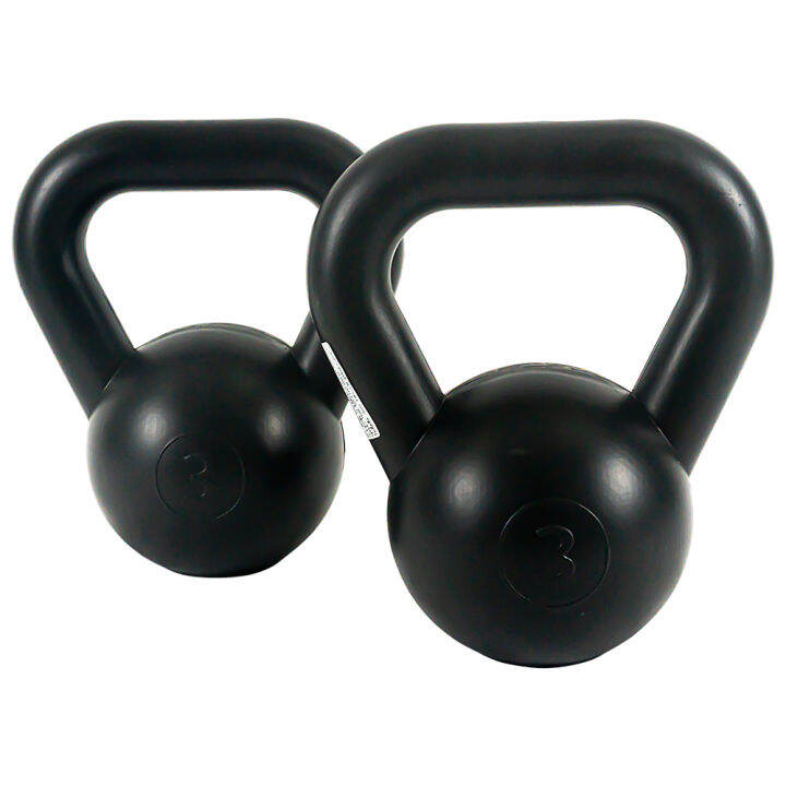 gsports-ดัมเบลเคตเทิลเบลสีดำ-3-kg-แพ็คคู่-kettlebell-black-3kg-x-2