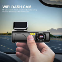 DVR Dash Cam สำหรับรถ Dashcam กล้อง WIFI FULL HD 1080จุดไร้สายคืนรุ่นกล้องบันทึกวิดีโอที่มีระบบเสียง