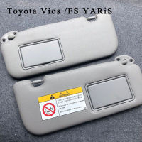 อุปกรณ์เสริมสำหรับรถยนต์ Sun Visor สำหรับ Toyota Vios/fs YARiS พร้อมกระจกแต่งหน้าด้านขวา/ซ้าย Sun Visor 2014-2021