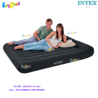 Intex ส่งฟรี ที่นอนเป่าลมไฟฟ้า พิลโล่เรสท์ คลาสิค - ควีน (1.52 x 2.03 x 0.30 ม.) รุ่น 66781