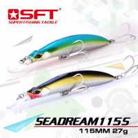 จมสร้อยล่อตกปลา115มิลลิเมตร27กรัมจมสร้อยเหยื่อตกปลาญี่ปุ่นโยกเยกสร้อย Crankbait ฮาร์ดล่อเหยื่อ