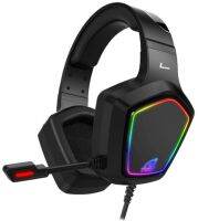 HEADSET (7.1) SIGNO E-SPORT HP-832 STRIKER RGB Surround Sound หูฟัง เกมส์มิ่ง (BLACK)