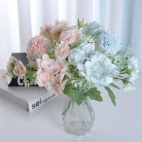 【LZ】▦  7 cabeça bola crisântemo bouquet de flores casamento salão hotel casa tiro decoração flores falsas flores artificiais