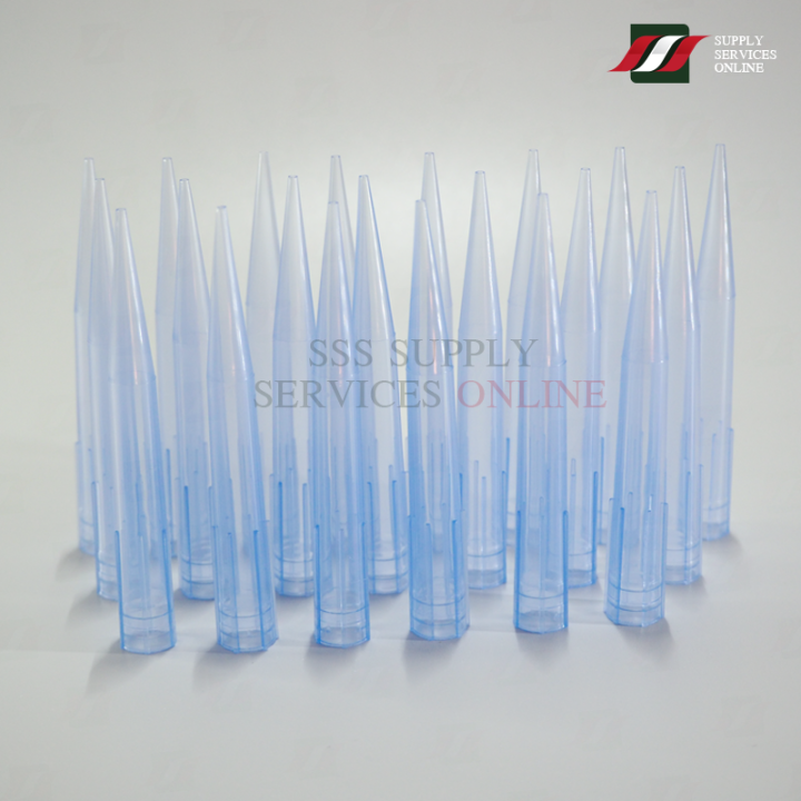 ทิปฟ้า-สำหรับดูดตัวอย่าง-ขนาด-1000-ไมโครลิตร-pipette-tip-1000-microliter