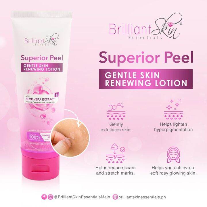 Superior Peel Gentle Renewing Lotion (120 g) Brilliant Skin