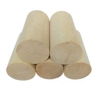 1/2/5/10PCS Round Wooden Cylinder For Crafts Food Lollipops And Model Making Cake Dowel DIY Durable Dowel Building Model Tool Traps  Drains