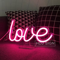 Love Neon LED Light USB Powered Bar Wall Decoration Night Light For Childrens Bedroom Wedding Valentines Day Desk Decor