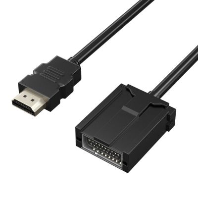 HDMI-เข้ากันได้1.4ชนิด E Male เพื่อพิมพ์ขั้วต่อเกรดระบบเชื่อมต่อรถยนต์สายเคเบิลภาพเสียงตัวผู้1.5M