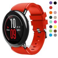 Silicone Watch Band Metal Clasp Strap for Huami Amazfit Pace 【BYUE】