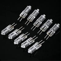 【☸2023 New☸】 fa9669558 Tsleen 10ชิ้น G4หลอดไฟฮาโลเจนประเภท Jc 12V ทนทานสุดๆหลอดไฟฮาโลเจน20W G4 12V สีขาวอบอุ่นหลอดไฟฮาโลเจนใสในร่ม