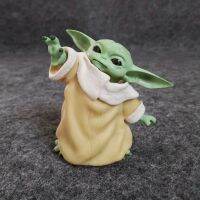 7 ซม.เด็ก Yoda Grogu คอสเพลย์ PVC คอลเลกชันรูปตุ๊กตาของเล่นเด็ก Prop