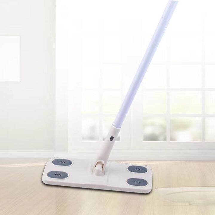 【Electrostatic Dust Removal Mop】Flat Squeeze Mop and Bucket Hand Free ...