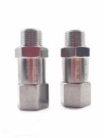 1/8 1/4 3/8 1/2 BSP Female To Male One Way Check Valve Non-return Inline 304 Stainless Steel