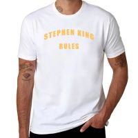 New Stephen King Rules T-Shirt black t shirt anime mens graphic t-shirts funny 4XL 5XL 6XL