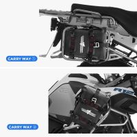 F750GS F850GS Tool Placement Travel Bag For BMW R1250GS R1200GS ADV Adventure Frame Crash Bars Waterproof Bag Bumper Accessories