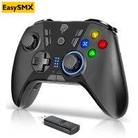 EasySMX ESM-9110 2.4กรัมควบคุมเกมไร้สาย Gamepad ที่มี4ปุ่มโปรแกรม,เข้ากันได้กับพีซีPS3Android BoxNS