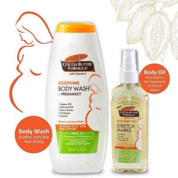 Palmer Soothing Body Wash for Pregnancy 400ml Lazada