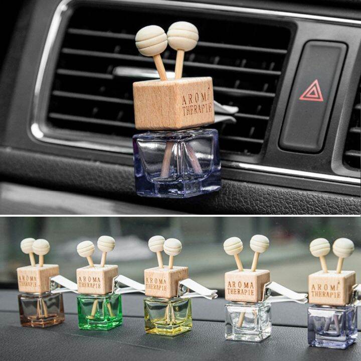 Geartronic Car Air Outlet Perfume Bottle Air Vent Clip Car Aromatherapy Bottle Colorful Empty