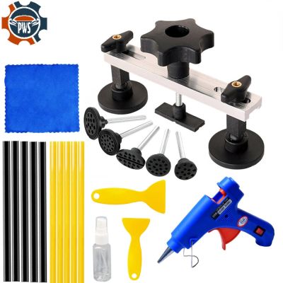 【YF】 Car Paintless Dent Repair Hand Set Instrument Hail Damage Pulling Adhesive Glue Removal Tab