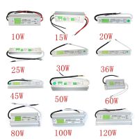 LED Transformer Power Supply Adapter DC12V/24V 10W/20W/30W/36W/50W/150W Waterproof ip67 LED Driver Transformer for strip light Electrical Circuitry Pa