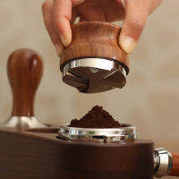 【คลังสินค้าพร้อม】58มม. ผงกาแฟค้อนผงกาแฟ Tampers กาแฟ Tamper Rosewood Machine Distributor Coffeeware Accessories