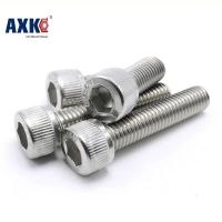 Axk M3 * 28 M3x28 M3 * 32 M3x32 304สแตนเลส304Ss เมตริก Din912หัวอัลเลนหัวน๊อตสกรูฝาครอบซ็อกเก็ตหกเหลี่ยม