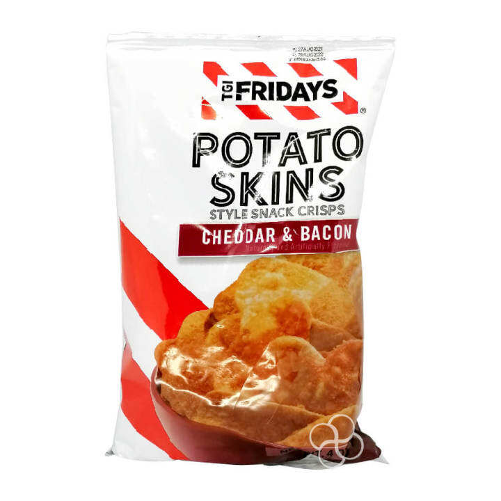 TGI Friday's Potato Skins Snacks Cheddar & Bacon 4oz. | Lazada PH