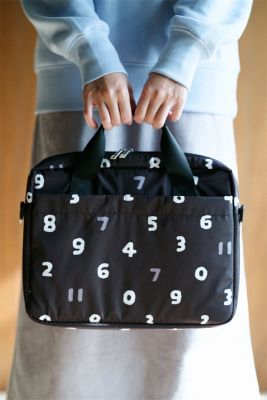 Japanese And Korean Simple And Fashionable Digital Portable Handbag 13-Inch Laptop Bag Ipad Bag Crossbody Shoulder Bag Trendy 【AQUA】✆♣