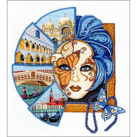 Top Quality Beautiful Lovely Counted Cross Stitch Kit Venetian Water City Landscape Butterfly B-29