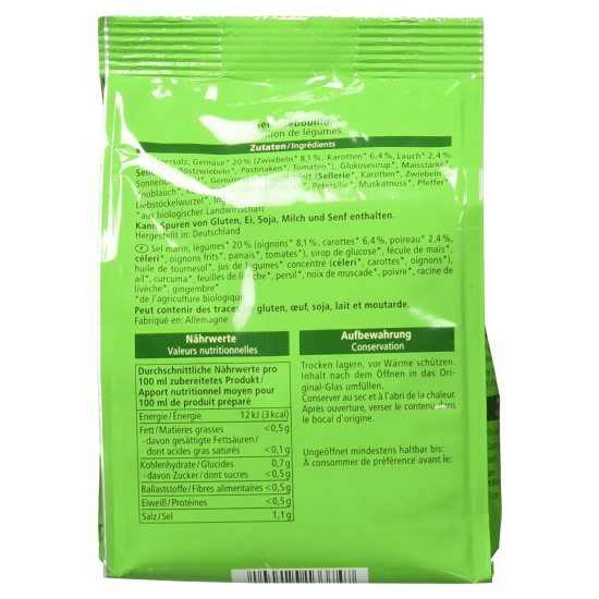 Hạt nêm rau củ hữu cơ alnatura gemuse vegan stock powder 290g - ảnh sản phẩm 2