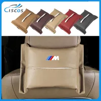 Ciscos สำหรับ BMW M หนัง กล่องใส่ทิชชู่ในรถ เบาะรองหลังรถยนต์ ที่ใส่กระดาษทิชชู่ ของแต่งรถยนต์ สำหรับ BMW F30 E46 F10 E36 G20 E90 X1 E30 E60 E39 X3 IX3 X6 M3 IX M4 220I X4 530E Z4 X5