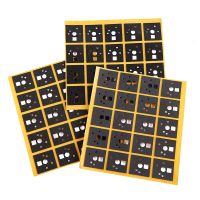 △♧ 120 Pieces Mechanical Keyboard Switch Sticker Noise Dampener Foam Sound Reduction Insulation Film For Switch Stabilizer Dropship