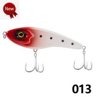 Hunhouse Jerkbait เหยื่อตกปลามัสกี้กระตุกเหยื่อตกปลาต้นกำเนิดตะขอเบ็ดจมช้า Wobblers ปลา Pike Pesca Leurre