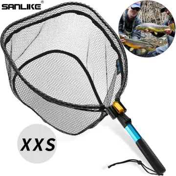 SANLIKE Fishing Net Fish Landing Net Telescopic Pole Handle