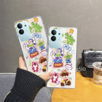 เคสโทรศัพท์ VIVO V29 Pro V29e Y77 Y02s Y02 Y02A Y02T 5G เคส ปลอก ดีไซน์ใหม่ ข้อเสนอสุดพิเศษ แฟชั่น การ์ตูน ทาสีของเล่น ซิลิโคน โปร่งใส โทรศัพท์มือถือ ปกอ่อน Case 2023