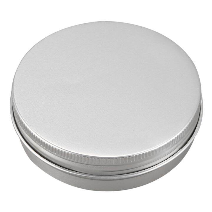 20-x-empty-cosmetics-pot-lip-balm-aluminum-jar-container-screw-cap-15ml