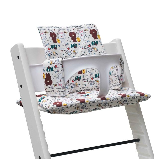 nordic-stokke-tripp-trapp-เก้าอี้รับประทานอาหารอุปกรณ์เสริม-baby-meal-replacement-pad-ผ้าฝ้าย-waterproof