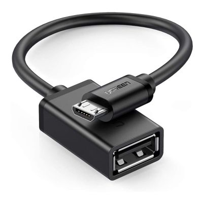 UGREEN รุ่น 10396 USB 2.0 Micro USB OTG Cable Adapter Male / Female Cable 15cm.