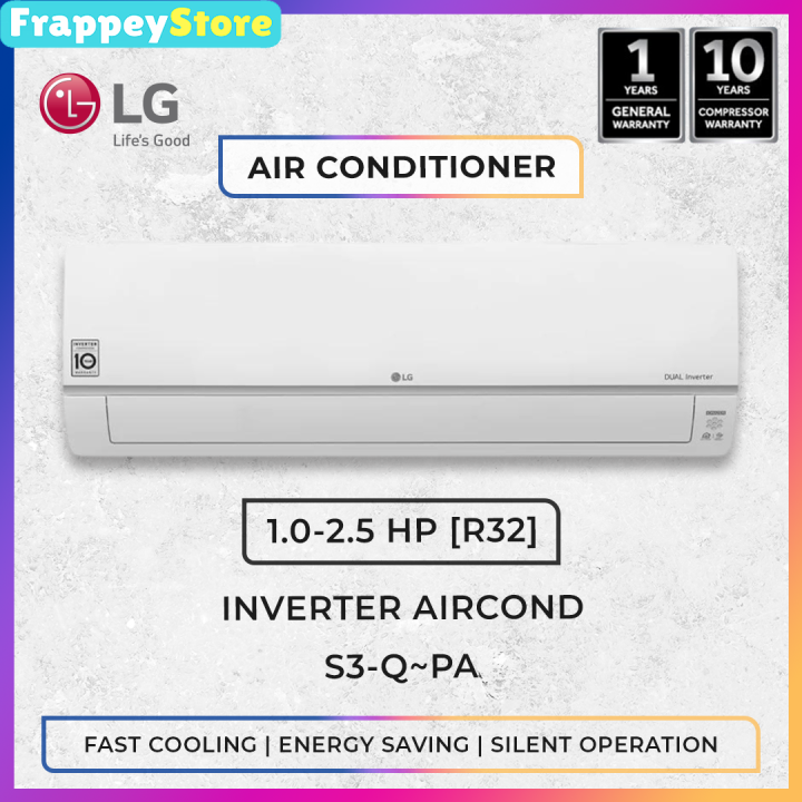 [FRAPPEY] LG Dual Inverter Premium Air Conditioner with Ionizer and ...