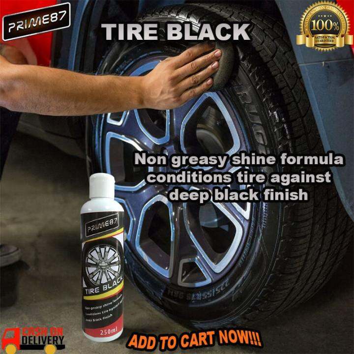 Prime Clear Tire Black Tire Dressing Organic Gloss 250ml | Lazada PH