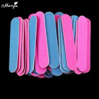 Monja 50pcs 100180 Nail Art Polisher Tool Sanding Paper Files Acrylic Buffer Buffing Manicure Pedicure Tool