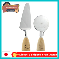 【จัดส่งตรงจากญี่ปุ่น】 Nagao Tsubame Sanjo Wai Wai Kitchen Pizza Cutter Cake Server Set WY-44 Made In Japan, Top Japansese Outdoor Brand, Camp Goods,BBQ Goods,สินค้าสำหรับกิจกรรมกลางแจ้ง,สินค้ากลางแจ้งคุณภาพสูงเพลิดเพลินกับธรรมชาติ