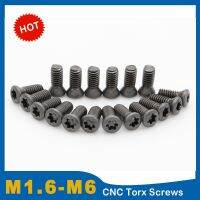 Torx Sekrup M2 M2.5 M3 M4 M5 M6 Torx Countersunk Kepala Sekrup Segi Enam Kepala Datar Sekrup Karbida Sisipan Alat Bubut CNC