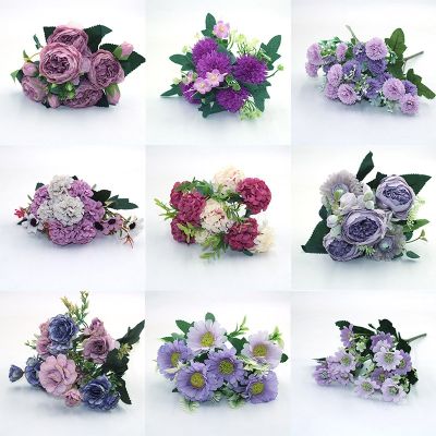 Artificial Flower Daisy Purple
