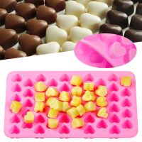 55 Grids Silicone Chocolate Mold Love Heart Shape DIY Party Cake Baking Mold Cake Decoration Tool Fondant Candy Mold